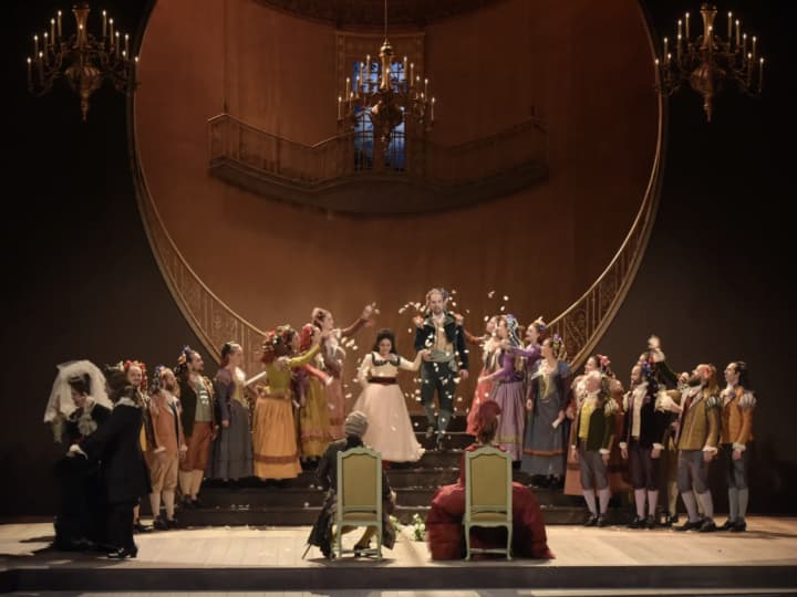 LA Opera performing 'The Marriage of Figaro'
